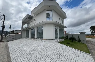 Alugo sala comercial de esquina com 90m² - bairro figueira em gaspar