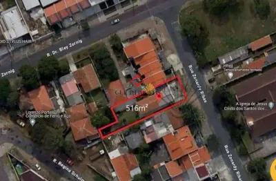 Terreno à venda na rua zonardy ribas, boqueirão, curitiba, 516 m2 por r$ 820.000