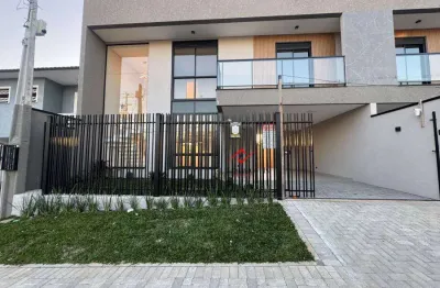 Casa com 3 quartos à venda na travessa lourival belmiro berti, 120, cidade jardim, são josé dos pinhais, 151 m2 por r$ 962.000