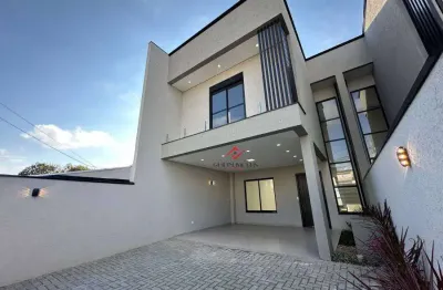 Casa com 3 quartos à venda na rua sócrates, aristocrata, são josé dos pinhais, 170 m2 por r$ 1.250.000