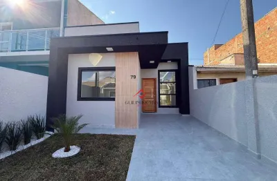 Casa com 3 quartos à venda na rua polônia, nações, fazenda rio grande por r$ 400.000