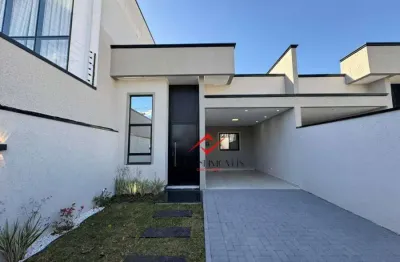 Casa com 3 quartos à venda na avenida capitão thomaz carvalho de camargo, cidade jardim, são josé dos pinhais por r$ 690.000
