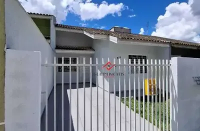 Casa com 2 quartos à venda na rua maria da conceição bastos zen, jurema, são josé dos pinhais, 50 m2 por r$ 250.000