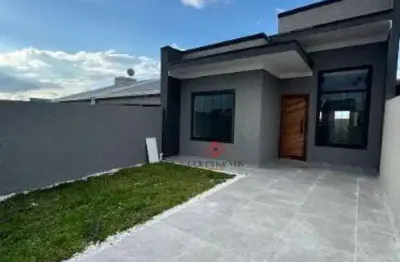 Casa com 3 quartos à venda na rua florença, nações, fazenda rio grande, 60 m2 por r$ 340.000