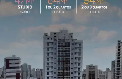 Torre Evidence recém-entregue com lazer completo e ótima localização