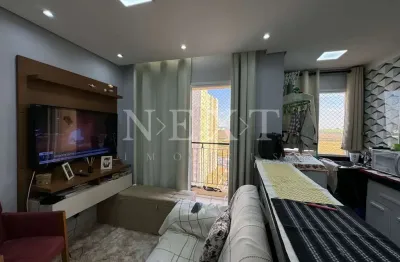 Condomínio vila bergamo residencial - apartamento a venda com suíte no vila bergamo em santa bárbara d'oeste
