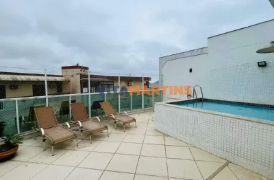 Cobertura de 4 quartos (3 suítes) à venda no braga em cabo frio/rj r$ 2.500.000,00