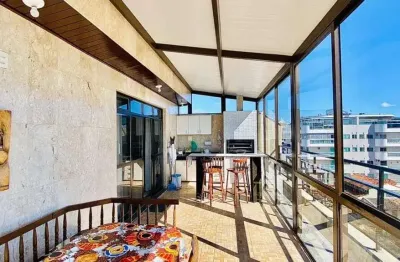 Cobertura com 4 dormitórios à venda, 270 m² por r$ 1.200.000 na passagem em cabo frio/rj