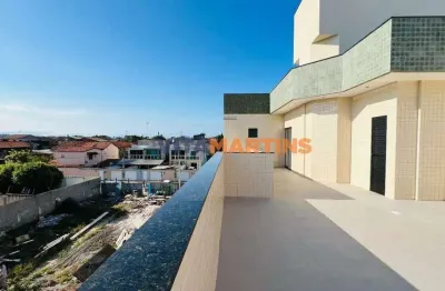 Cobertura linear de 2 quartos (1 suíte) à venda no parque burle, cabo frio, rj