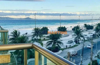 Apartamento vista mar com 3 quartos, a venda na praia do forte em cabo frio/rj por r$ 950.000,00