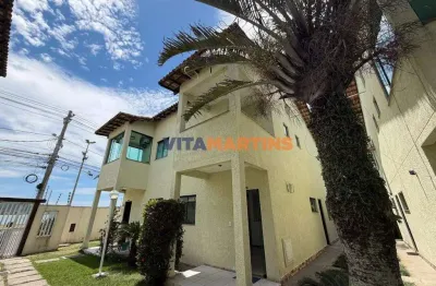 Casa duplex em condomínio com 3 quartos (2 suítes) nas palmeiras em cabo frio/rj por r$490.000,00