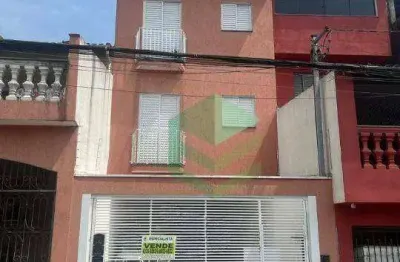 Cobertura com 2 dormitórios à venda, 76 m² por R$ 340.000,00 - Jardim Las Vegas - Santo André/SP