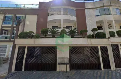 Cobertura com 3 dormitórios à venda, 210 m² por r$ 780.000,00 - parque das nações - santo andré/sp