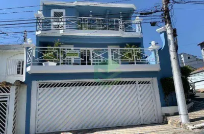 Sobrado à venda, 325 m² por r$ 1.290.000,00 - santa terezinha - são bernardo do campo/sp