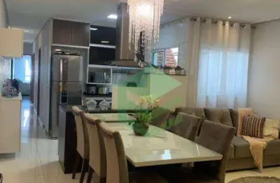 Apartamento à venda, 81 m² por r$ 598.000,00 - vila scarpelli - santo andré/sp