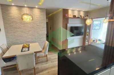 Apartamento com 2 dormitórios à venda, 77 m² por r$ 820.000,00 - centro - são bernardo do campo/sp
