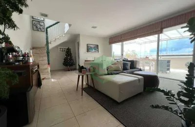 Cobertura com 3 dormitórios à venda, 183 m² por r$ 1.100.000,00 - nova petrópolis - são bernardo do campo/sp