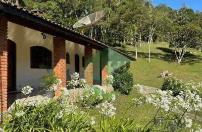 Chácara com 3 dormitórios à venda, 7137 m² por r$ 690.000 - palmeirinha - juquitiba/sp