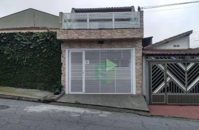 Sobrado à venda, 112 m² por r$ 580.000,00 - assunção - são bernardo do campo/sp