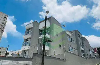 Cobertura à venda, 95 m² por r$ 510.000,00 - vila alice - santo andré/sp