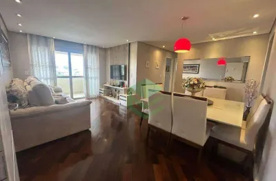 Apartamento com 2 dormitórios à venda, 76 m² por r$ 527.000,00 - vila camilópolis - santo andré/sp