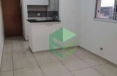 Apartamento com 2 dormitórios para alugar, 44 m² por r$ 2.090,00/mês - vila baeta neves - são bernardo do campo/sp