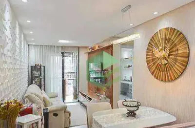 Apartamento com 2 dormitórios à venda, 55 m² por r$ 640.000 - centro - são bernardo do campo/sp