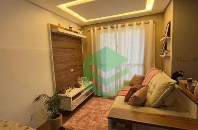 Apartamento com 2 dormitórios à venda, 50 m² por r$ 320.000,00 - vila joão ramalho - santo andré/sp