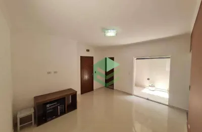 Apartamento com 3 dormitórios para alugar, 110 m² por r$ 3.500,01/mês - vila valparaíso - santo andré/sp