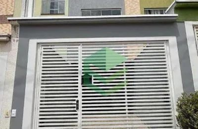 Sobrado com 3 dormitórios à venda, 115 m² por r$ 580.000 - jardim progresso - santo andré/sp