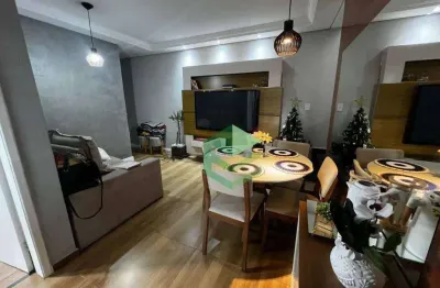 Cobertura com 2 dormitórios à venda, 100 m² por r$ 535.000,00 - jardim las vegas - santo andré/sp