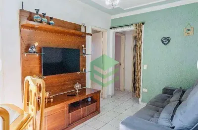 Apartamento com 2 dormitórios à venda, 47 m² por r$ 260.000 - taboão - são bernardo do campo/sp