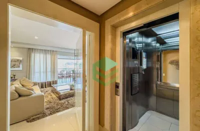 Apartamento com 3 dormitórios à venda, 242 m² por r$ 3.350.000,00 - jardim nova petrópolis - são bernardo do campo/sp