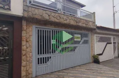 Sobrado com 5 dormitórios à venda, 255 m² por r$ 850.000,00 - jardim palermo - são bernardo do campo/sp