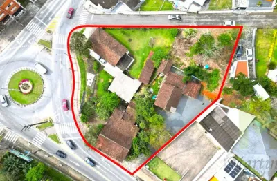 Terreno comercial à venda na escola agrícola, blumenau  por r$ 3.200.000