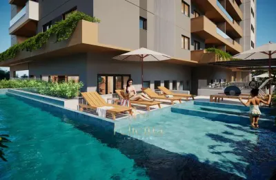 Lançamento imperdível em barreiros! apartamentos à venda de 2 e 3 dorm. vista mar