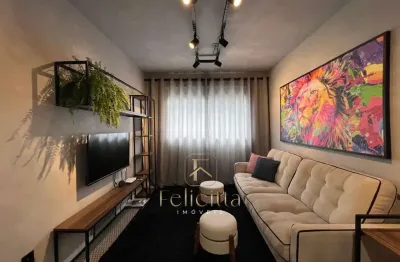 Excelente oportunidade no estreito! apartamento à venda com 1 dorm. 47m² e vaga+hb - mobiliado