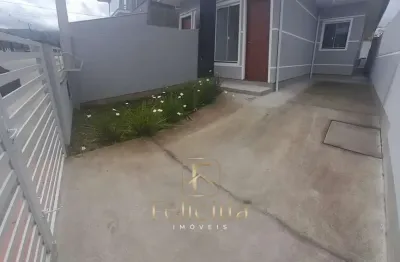 Casa geminada com 02 domitórios no bairro potecas em são josé/sc