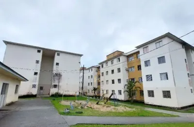 Apartamento com 02 dormitórios no bairro encruzilhada, em biguaçu/sc