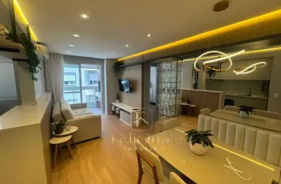 Apartamento com 02 dormitórios 01 suíte no bairro centro em são josé/sc