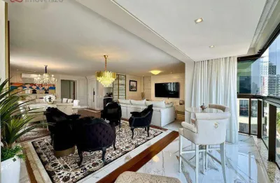 Apartamento com 4 dormitórios à venda, 203 m² por r$ 4.990.000,00 - centro - florianópolis/sc