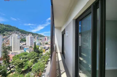Apartamento com 2 dormitórios à venda, 69 m² por r$ 1.280.000,00 - centro - florianópolis/sc