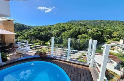 Cobertura com 2 dormitórios à venda, 153 m² por r$ 2.150.000,00 - itacorubi - florianópolis/sc