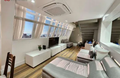 Cobertura com 2 dormitórios à venda, 93 m² por r$ 1.600.000 - centro - florianópolis/sc