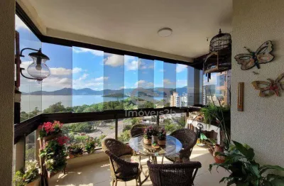Apartamento com 4 dormitórios à venda, 303 m² por r$ 3.900.000,00 - beira mar - florianópolis/sc