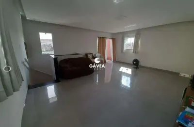 Casa sobreposta alta 2 dormitórios sendo 1 suíte na vila são jorge, santos