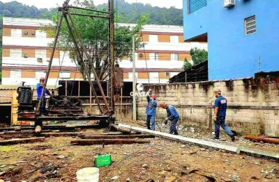 Terreno à venda na Vila São Jorge, Santos 