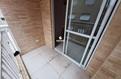 Apartamento 2 quartos com varanda 1 quadra da praia em santos
