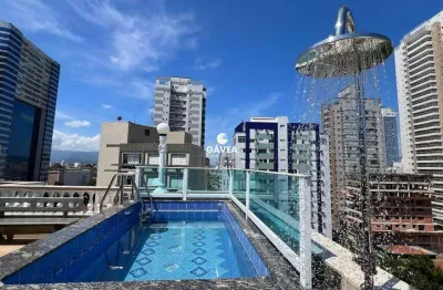 Cobertura na ponta da praia com piscina privativa e ampla área externa
