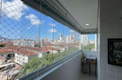 Apartamento com 3 quartos à venda no Boqueirão, Santos 